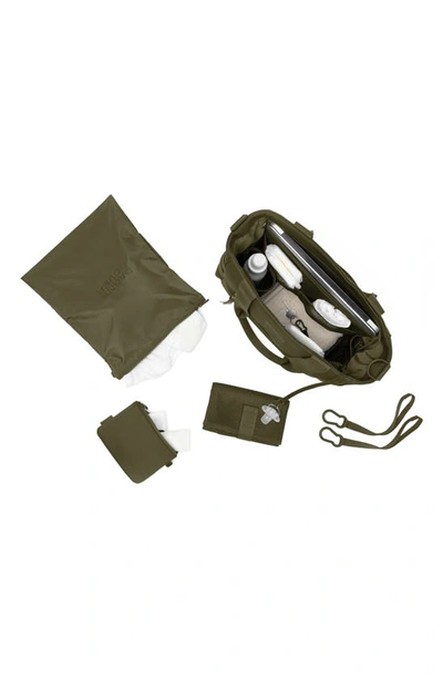Dagne Dover Wade Diaper Tote In Dark Moss In Dark Moss