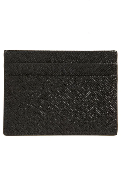 Dolce & Gabbana Women  Cardholder With Logo Plaque In Black