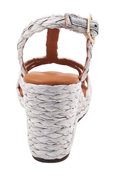 Shop Andre Assous Madina Wedge Sandal In Dove