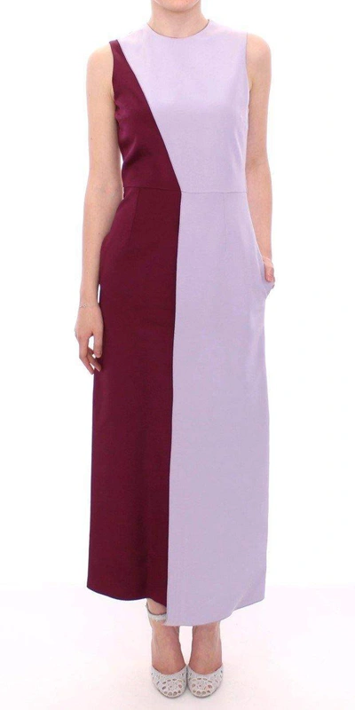 Shop Barbara Casasola Purple Lavender Gown Maxi Silk Long Dress