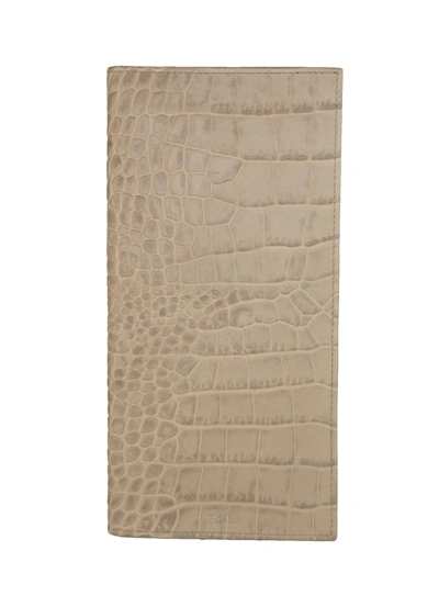 Shop Cavalli Class Wallet In Beige