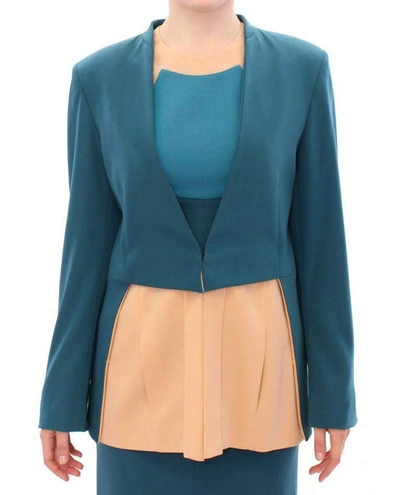 Shop Cote Stretch Blazer Jacket In Blue