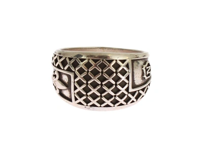 Shop Nialaya Dolce & Gabbana Silver Rhodium 925 Sterling Ring