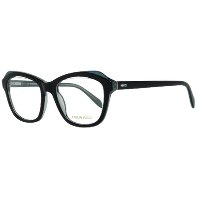 Shop Emilio Pucci Black Women Optical Frames