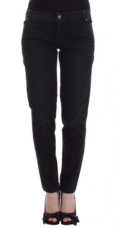 Shop Ermanno Scervino Women   Slim  Skinny Leg Straight Jeans In Black
