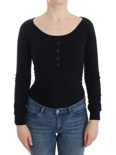 Shop Ermanno Scervino Women  Cashmere Cardigan Sweater In Black