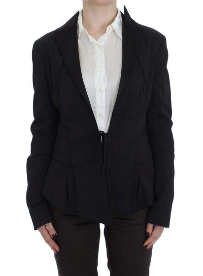 Shop Exte Stretch Single Breasted Blazer Jacket In Black