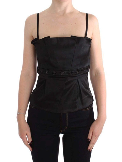Shop Exte Tank Party Evening Top Blouse In Black