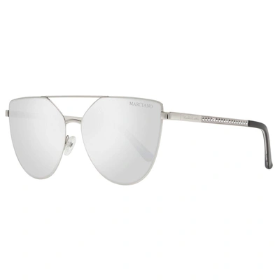 Shop Marciano By Guess Guess By Marciano Gm0778 Mirrored Butterfly Sunglasses In Silver