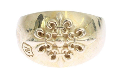 Nialaya Silver Crest 925 Sterling Ring In Silver