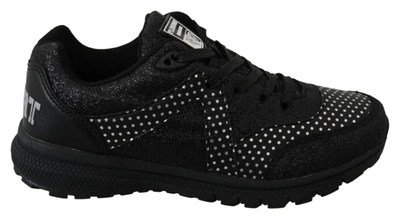 Shop Philipp Plein Running Jasmines Low Top Sneakers In Black