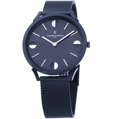 Shop Pierre Cardin Quartz Metal Strap  Watches In Black