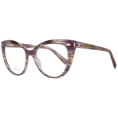 Shop Swarovski Purple Women Optical Frames