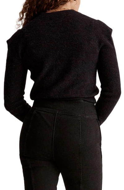 Shop Madewell Prentiss Pullover Sweater In Night Vision