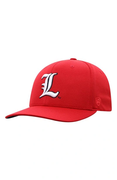 Shop Top Of The World Red Louisville Cardinals Reflex Logo Flex Hat