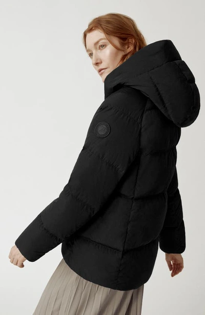 Shop Canada Goose Marlow Water Repellent 750 Fill Power Down Jacket In Black