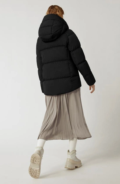 Canada Goose Marlow Puffer Jacket In Black