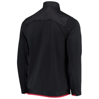 Shop Under Armour Black Texas Tech Red Raiders 2021 Sideline Command Full-zip Jacket