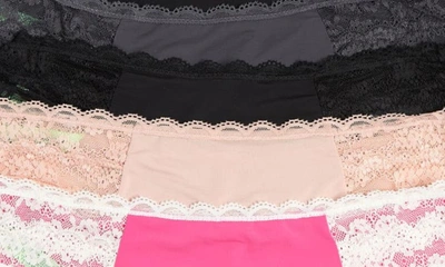 Shop Honeydew Intimates Ella Hipster Underwear In Basic 1