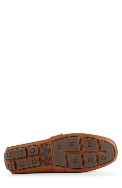Aston Marc Charter Side Buckle Moccasin In Tan