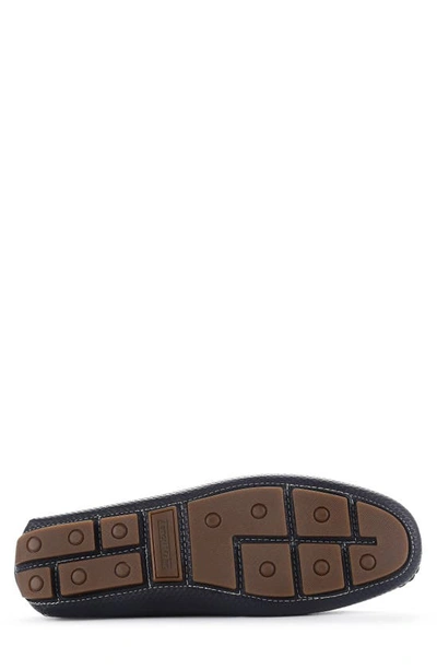 Aston Marc Charter Driving Moccasin In Navy