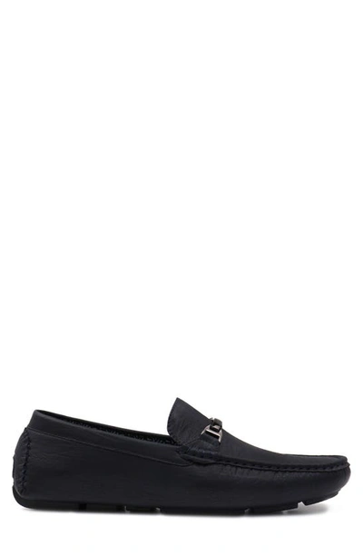 Aston Marc Charter Bit Loafer In Navy