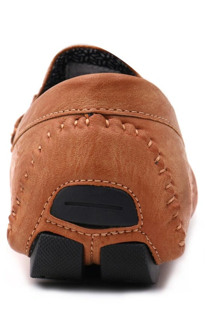Aston Marc Charter Bit Loafer In Tan
