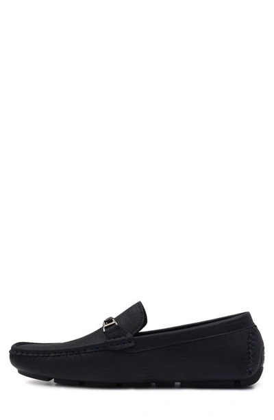 Aston Marc Charter Bit Loafer In Navy
