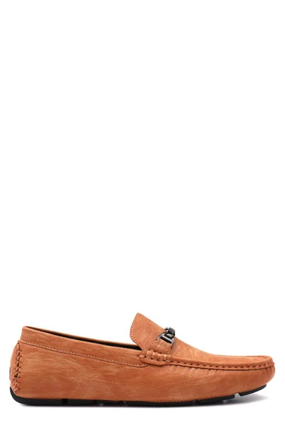 Aston Marc Charter Bit Loafer In Tan