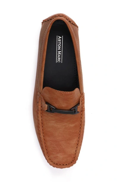 Aston Marc Charter Bit Loafer In Tan