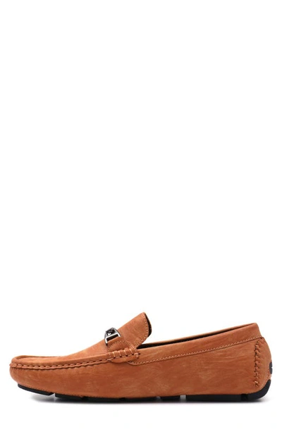 Aston Marc Charter Bit Loafer In Tan