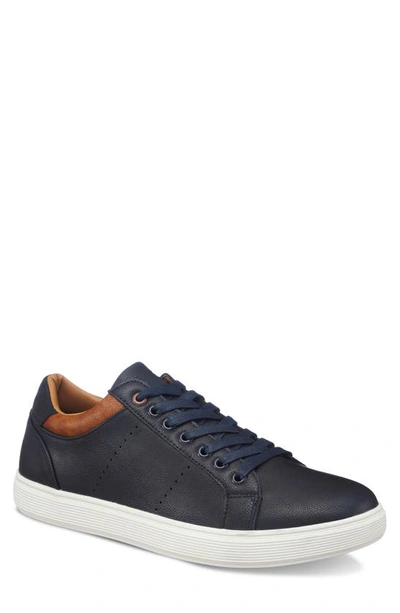 Shop Aston Marc Stallion Court Sneaker In Navy