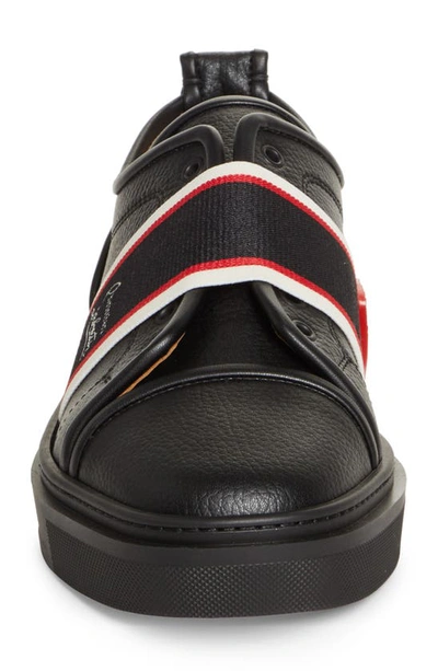 Shop Christian Louboutin Adolescenza Slip-on Sneaker In Black