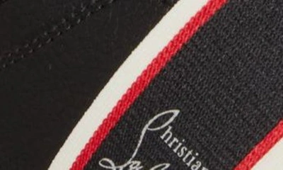 Shop Christian Louboutin Adolescenza Slip-on Sneaker In Black