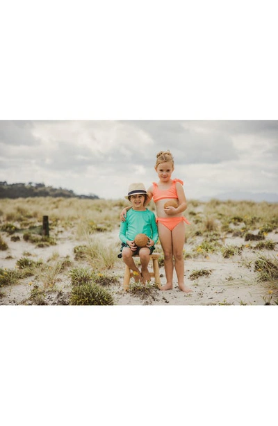 Shop Snapper Rock Kids' Two-piece Swimsuit In Orange