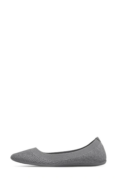 Shop Allbirds Tree Breezer Ballet Flat In Mist