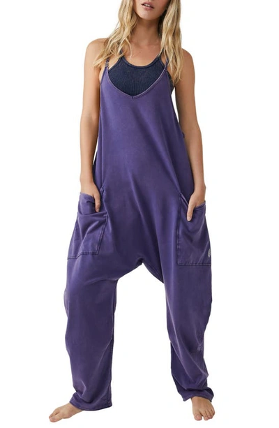 Shop Free People Fp Movement Hot Shot Jumpsuit In Night Watch