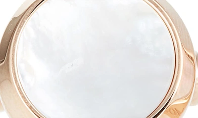 Montblanc Cufflinks In Mother Of Pearl
