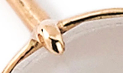 Ippolita 18k Yellow Gold Rock Candy Mother-of-pearl Doublet Medium Stud Earrings In Gold