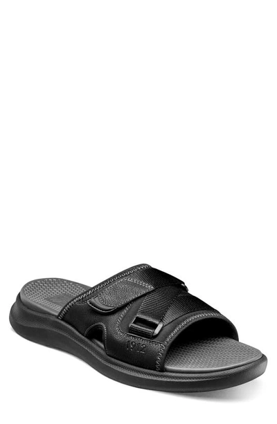Shop Nunn Bush Rio Vista Slide Sandal- Wide Width Available In Black
