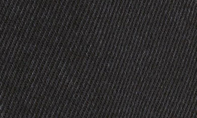 Shop Attico Eudra Asymmetric Denim Miniskirt In Black