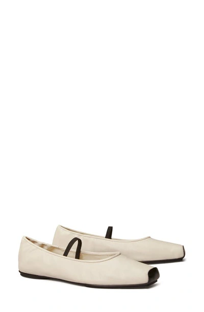 Tory Burch Runway Ballet In New Ivory