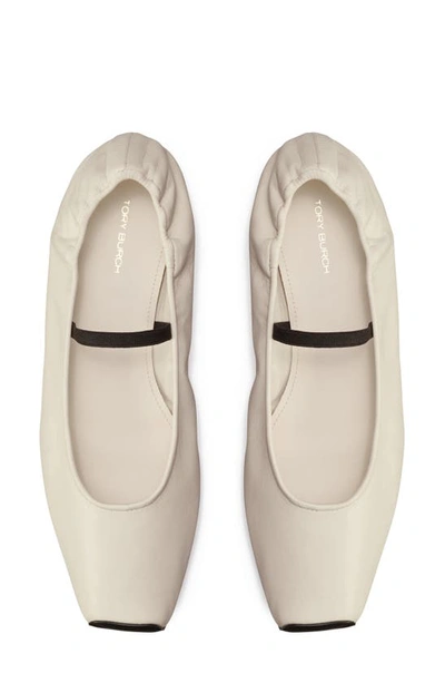 Tory Burch Runway Ballet In New Ivory