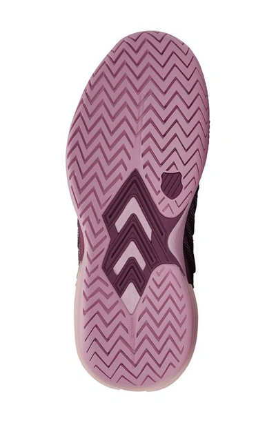K-swiss Ultrashot 3 Tennis Shoe In Grape Nectar/ Cameo Pink