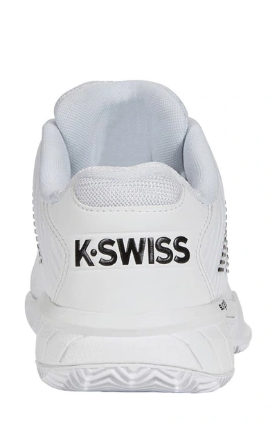 Shop K-swiss Hypercourt Express 2 Tennis Shoe In White/ Black