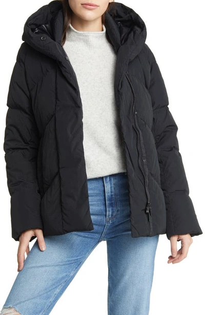 Canada Goose Marlow Puffer Jacket In Black