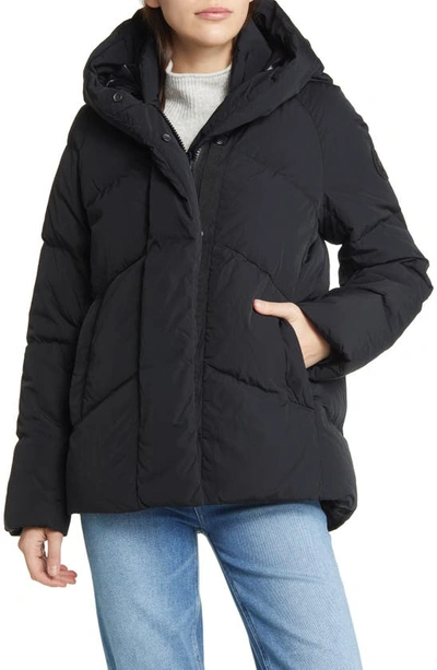 Canada Goose Marlow Puffer Jacket In Black