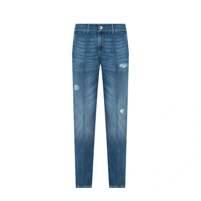 Shop Brunello Cucinelli Denim Jeans In Blue