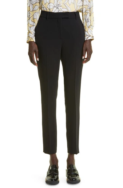 Shop Max Mara Jerta Cady Ankle Trousers In Black