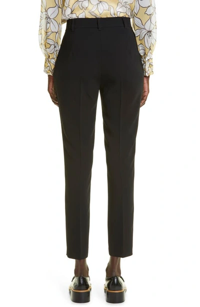 Shop Max Mara Jerta Cady Ankle Trousers In Black